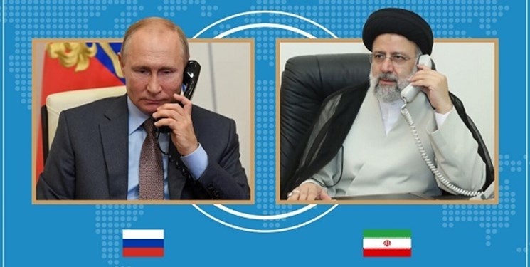 گفت‌وگوی تلفنی رئیسی و پوتین با محوریت تحولات قفقاز