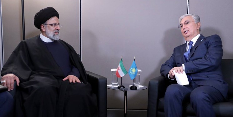 رئیسی: همسایگی و عضویت ایران و قزاقستان در شانگهای بستر مناسبی برای توسعه روابط است